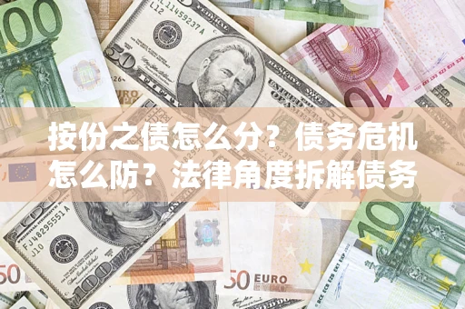 北京按份之债怎么分？债务危机怎么防？法律角度拆解债务分配与风险自保指南