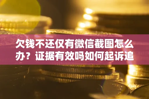 北京欠钱不还仅有微信截图怎么办？证据有效吗如何起诉追回欠款？
