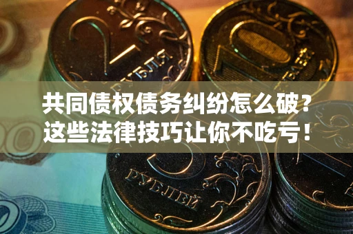 北京共同债权债务纠纷怎么破？这些法律技巧让你不吃亏！