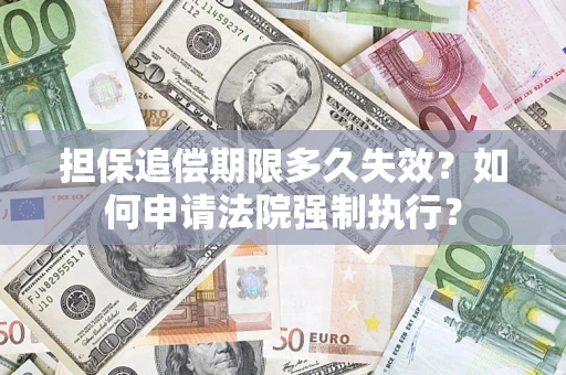北京担保追偿期限多久失效？如何申请法院强制执行？